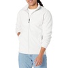 Amazon Essentials Men’s Full-Zip Polar Fleece Jacket with Zippered Pockets for Cold Outdoor Weather (Available in Big & Tall)(Light Grey Heather)