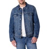 Amazon Essentials Men’s Heavyweight Low Stretch Regular-Fit Denim Jacket, Chest Patch Pockets(Stone Medium Wash)