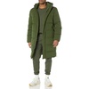 Amazon Essentials Mens Hooded Long Puffer Coat(Dark Olive)