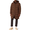 Amazon Essentials Mens Hooded Long Puffer Coat(Deep Brown)