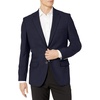 Amazon Essentials Men’s Long-Sleeve Classic Button-Front Stretch Blazer(Navy)