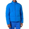 Amazon Essentials Mens Mock Neck Heavyweight Puffer Coat (Available in Big & Tall)(Bright Blue)