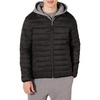 Amazon Essentials Men’s Packable Lightweight Water-Resistant Puffer Jacket (Available in Big & Tall)(Black)