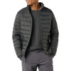 Amazon Essentials Men’s Packable Lightweight Water-Resistant Puffer Jacket (Available in Big & Tall)(Dark Grey)