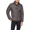 Amazon Essentials Men’s Packable Lightweight Water-Resistant Puffer Jacket (Available in Big & Tall)(Grey)