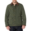 Amazon Essentials Men’s Relaxed Fit Quilted Midweight Jacket(Dark Olive)