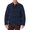 Amazon Essentials Men’s Relaxed Fit Quilted Midweight Jacket(Navy)