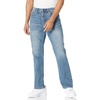 Amazon Essentials Men’s Straight-Fit Bootcut Jean – Discontinued Colors(Light Wash)