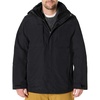 Amazon Essentials Men’s Water Resistant 3 in 1 Snow Jacket(Black)