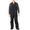 Amazon Essentials Men’s Water-Resistant Insulated Snow Bib Overall(Black)