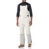Amazon Essentials Men’s Water-Resistant Insulated Snow Bib Overall(Grey Ivory Color Block)
