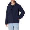Amazon Essentials Mens Waterproof Packable Rain Jacket(Navy)