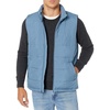 Amazon Essentials mens Mid-weight Puffer Vest(Light Blue)