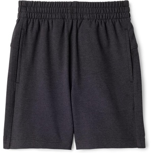 Amazon Essentials Boys’ Supersoft Performance Knit Regular Fit Athletic Shorts(Space Dye Black)