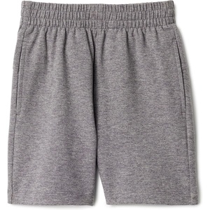 Amazon Essentials Boys’ Supersoft Performance Knit Regular Fit Athletic Shorts(Space Dye Grey)