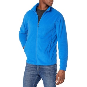 Amazon Essentials Men’s Full-Zip Polar Fleece Jacket with Zippered Pockets for Cold Outdoor Weather (Available in Big & Tall)(Cobalt Blue)