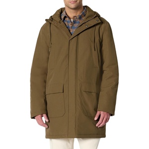 Amazon Essentials Men’s Modern Oversized-Fit Heavyweight Parka Jacket(Dark Tobacco Brown)