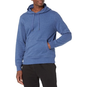 Amazon Essentials Men’s Pullover Sweatshirt Hoodie, Big & Tall Options Available(Blue Heather)