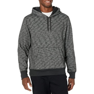 Amazon Essentials Men’s Pullover Sweatshirt Hoodie, Big & Tall Options Available(Charcoal Space-dye)