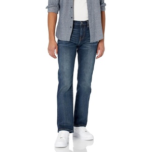 Amazon Essentials Men’s Straight-Fit Bootcut Jean – Discontinued Colors(Dark Wash)