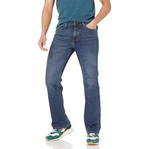 Amazon Essentials Men’s Straight-Fit Bootcut Jean – Discontinued Colors(Medium Wash)