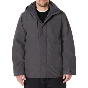 Amazon Essentials Men’s Water Resistant 3 in 1 Snow Jacket(Charcoal)