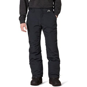 Amazon Essentials Men’s Water-Resistant Insulated Snowboard Ski Snow Pant(Black)
