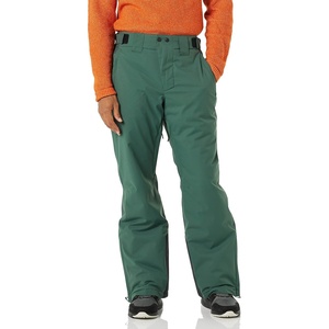 Amazon Essentials Men’s Waterproof Breathable Insulated Snow Ski Pant(Green Color Block)