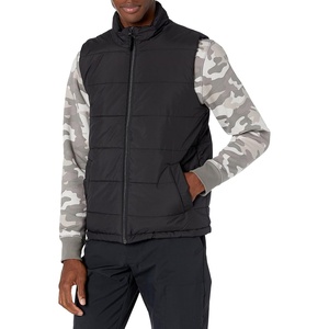 Amazon Essentials mens Mid-weight Puffer Vest(Black)