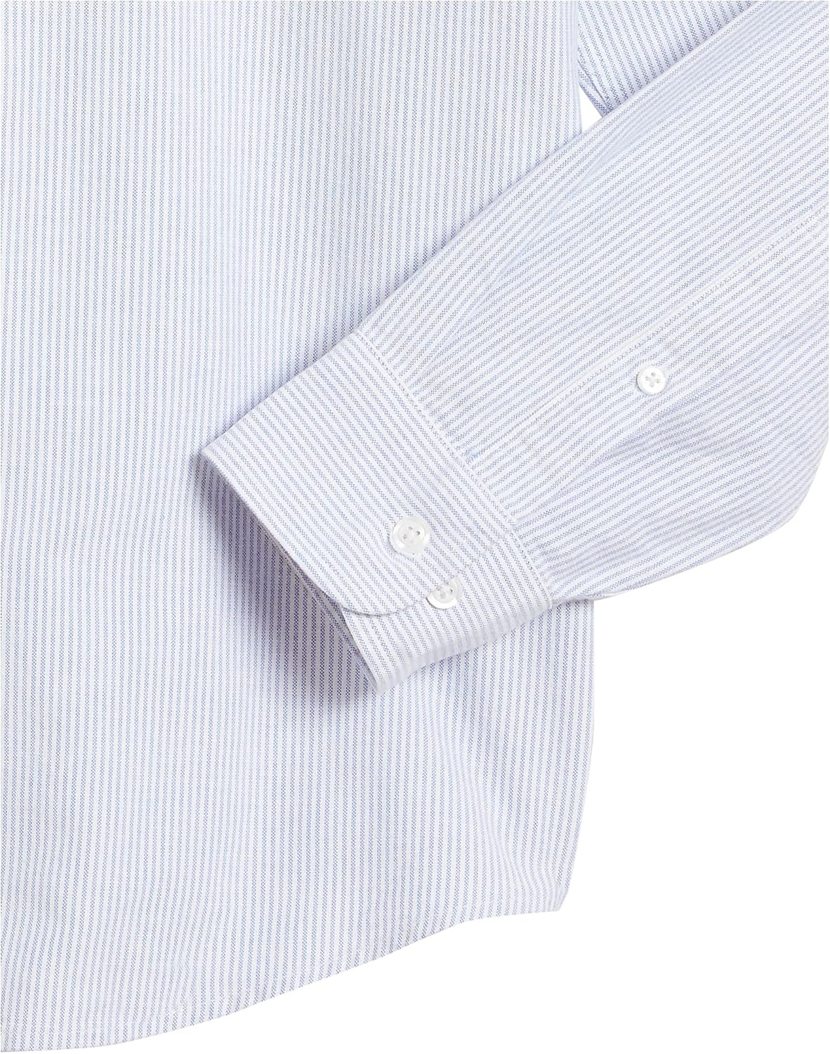 image:imageAmazon Essentials Mens Long Sleeve Shirt RegularFit Pocket Stretch Oxford Available in Big amp TallPowder Blue Vertical Stripe