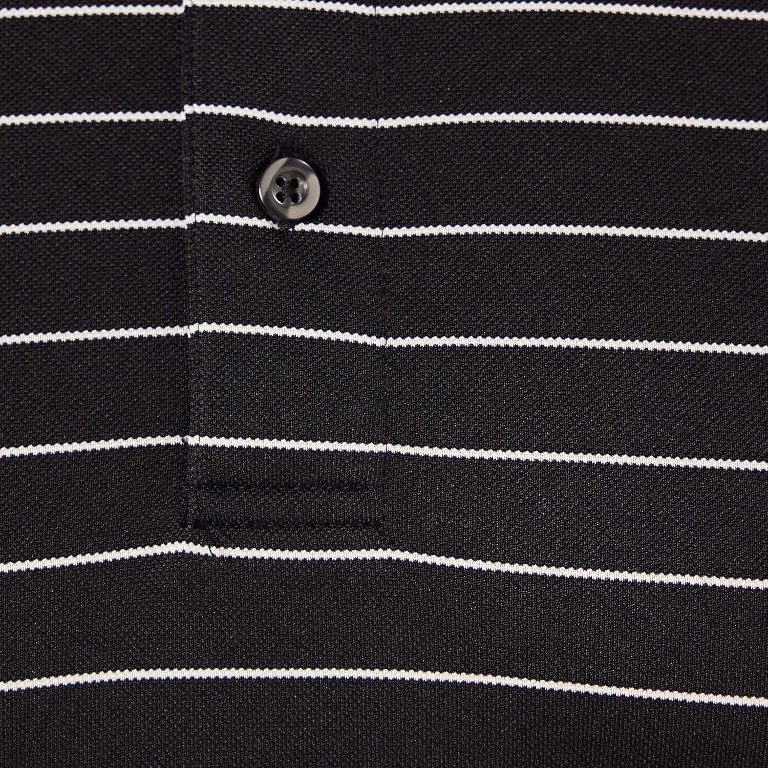 image:imageAmazon Essentials Mens Regular Fit Golf Polo Shirt MoistureWicking Quick Dry Recycled Polyester Short SleeveAnthracite Polo Stripe