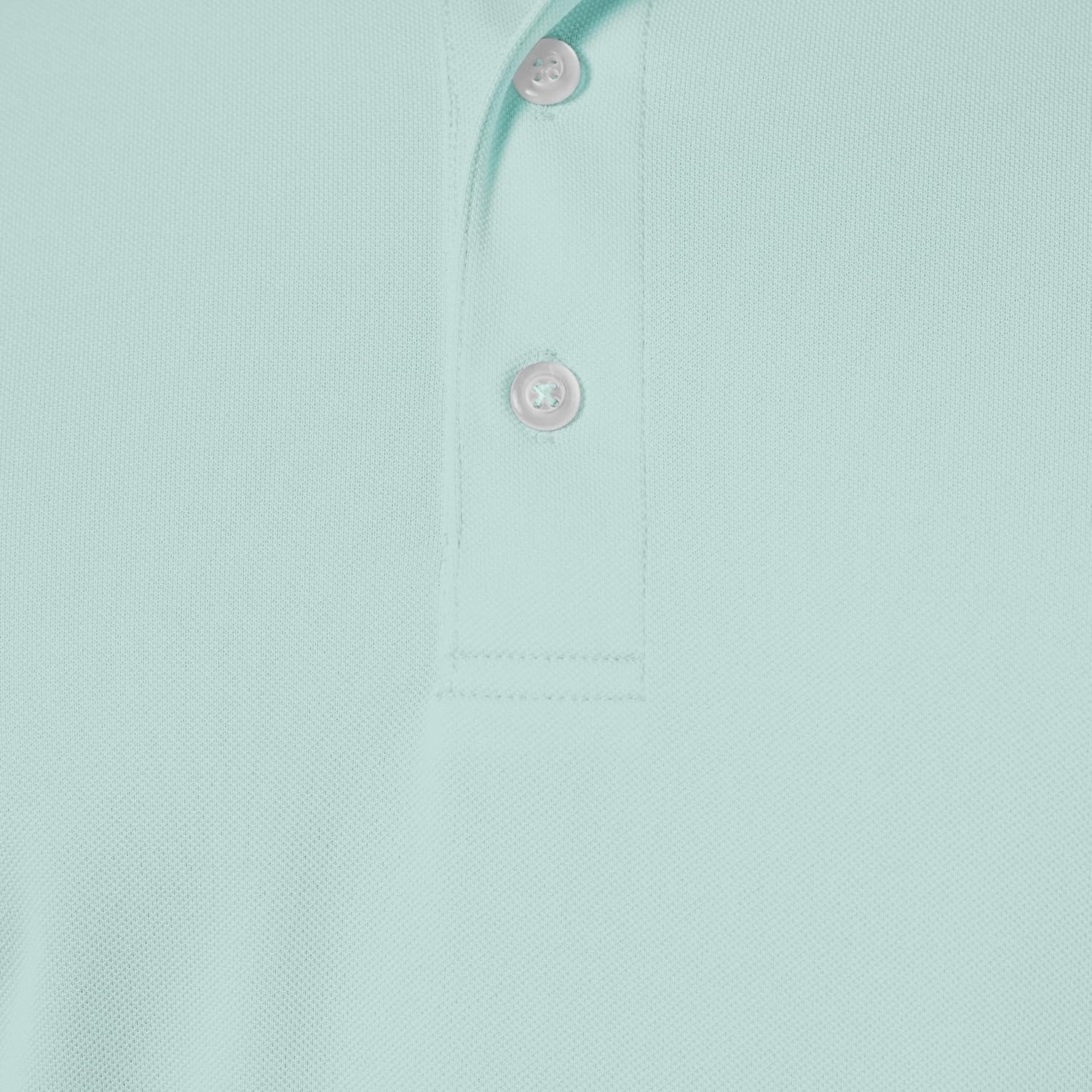 image:imageAmazon Essentials Mens Regular Fit Golf Polo Shirt MoistureWicking Quick Dry Recycled Polyester Short SleevePale Aqua Blue