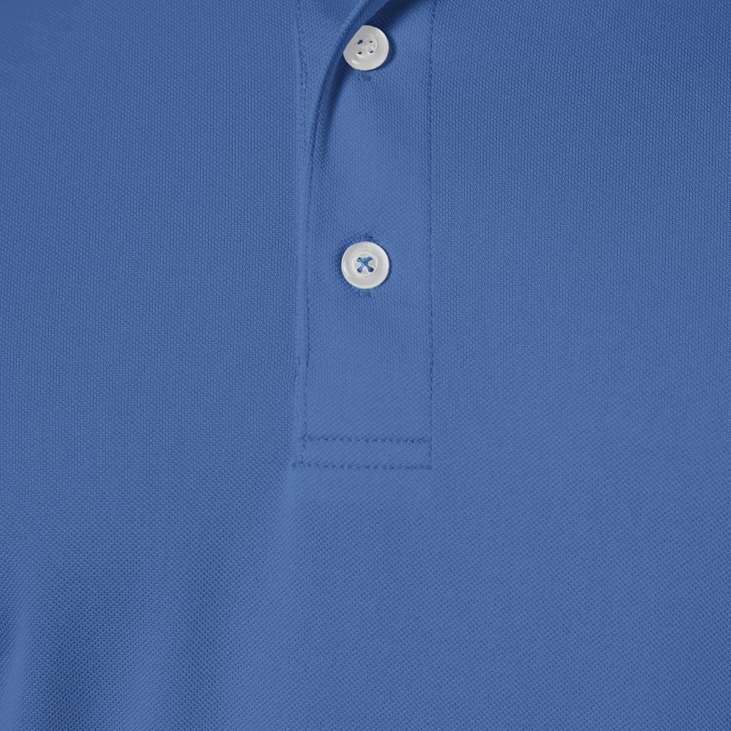 image:imageAmazon Essentials Mens Regular Fit Golf Polo Shirt MoistureWicking Quick Dry Recycled Polyester Short SleeveWashed Blue
