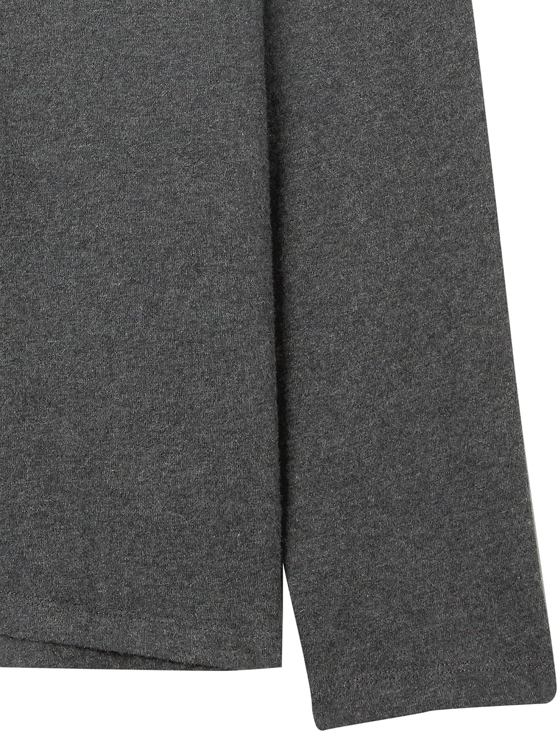 image:imageAmazon Essentials Mens RegularFit Crewneck LongSleeve TShirt Casual Cotton JerseyCharcoal Heather