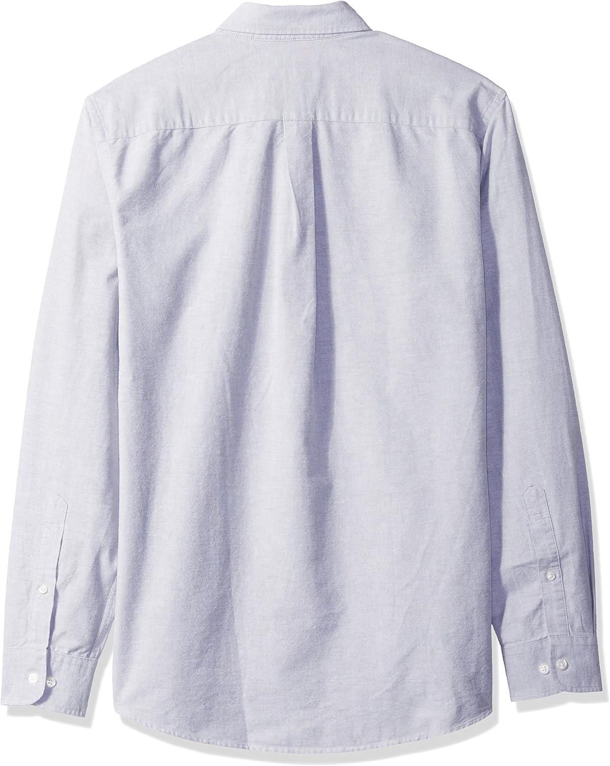 image:imageAmazon Essentials Mens RegularFit Long Sleeve Oxford Shirt 100 CottonGrey