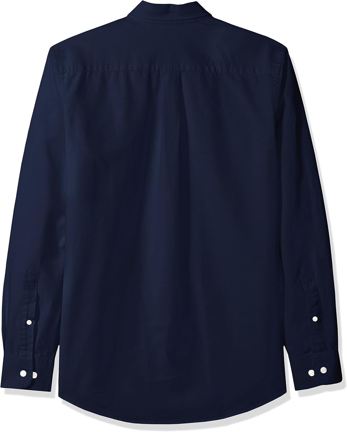 image:imageAmazon Essentials Mens RegularFit Long Sleeve Oxford Shirt 100 CottonNavy