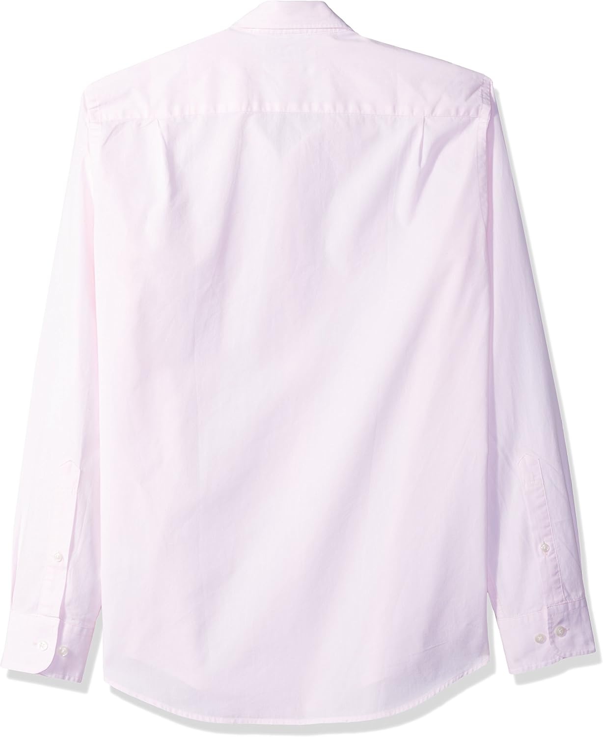 image:imageAmazon Essentials Mens RegularFit LongSleeve Casual Poplin Shirt Button Front Business Casual CollaredPink