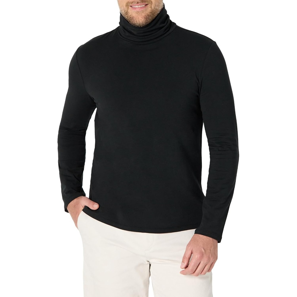image:imageAmazon Essentials Mens Slim Fit Turtleneck ShirtBlack