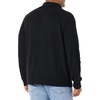 Amazon Essentials Men’s 100% Cotton Rib Knit Turtleneck Sweater(Black)