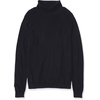 Amazon Essentials Men’s 100% Cotton Rib Knit Turtleneck Sweater(Black)