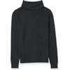 Amazon Essentials Men’s 100% Cotton Rib Knit Turtleneck Sweater(Charcoal Heather)