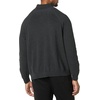 Amazon Essentials Men’s 100% Cotton Rib Knit Turtleneck Sweater(Charcoal Heather)