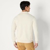 Amazon Essentials Men’s Long Sleeve Regular-Fit Knit Polo Sweater(Sand Heather)