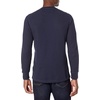 Amazon Essentials Men’s Long Sleeve Slim-Fit Waffle Thermal Shirt with Ribbed Trim(Navy)