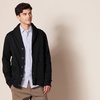 Amazon Essentials Men’s Long-Sleeve Cardigan With Shawl-Collar(Black)