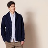 Amazon Essentials Men’s Long-Sleeve Cardigan With Shawl-Collar(Navy)