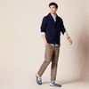 Amazon Essentials Men’s Long-Sleeve Cardigan With Shawl-Collar(Navy)