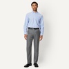 Amazon Essentials Men’s Long-Sleeve Pocket Oxford Shirt(Blue)