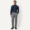 Amazon Essentials Men’s Long-Sleeve Pocket Oxford Shirt(Navy)