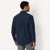 Amazon Essentials Men’s Long-Sleeve Pocket Oxford Shirt(Navy)
